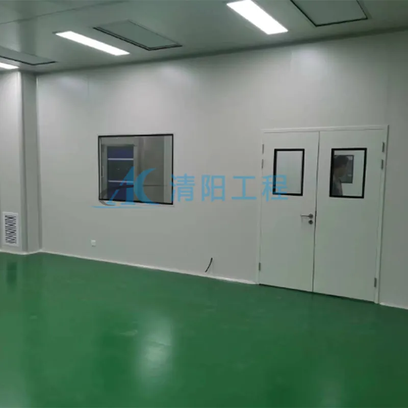 Проект завода по производству чистых помещений класса 10 000 в провинции Чжэцзян площадью 500 кв. м для производства металлопродукции (2)