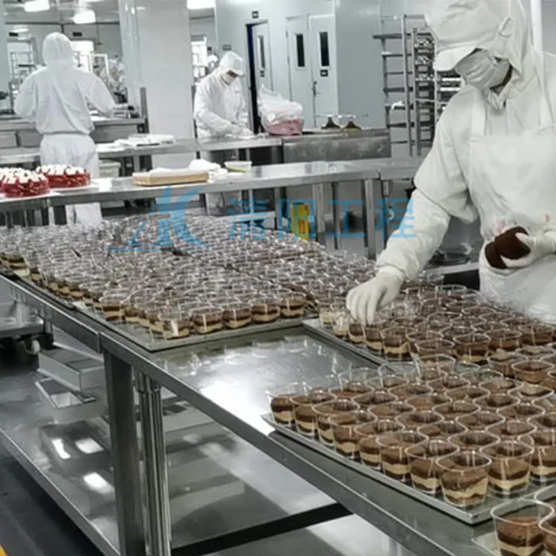 Проект компании Yongcheng Food по очистке чистых помещений класса GMP 100 000 (1)