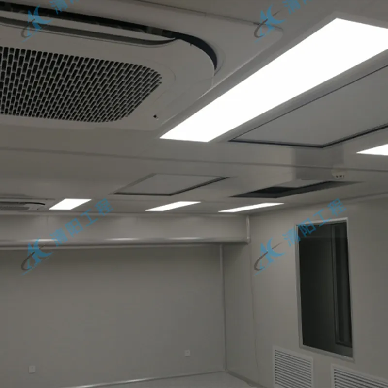 Проект очистки полупроводниковых помещений класса 1000 площадью 2600 кв. м в Шанхае (2)