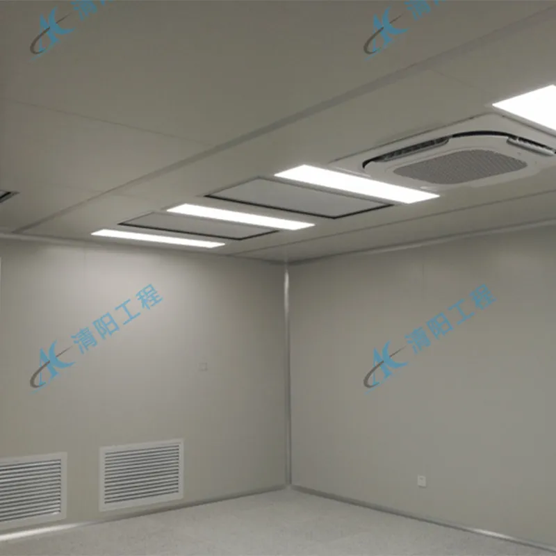 Проект очистки полупроводниковых помещений класса 1000 площадью 2600 кв. м в Шанхае (4)