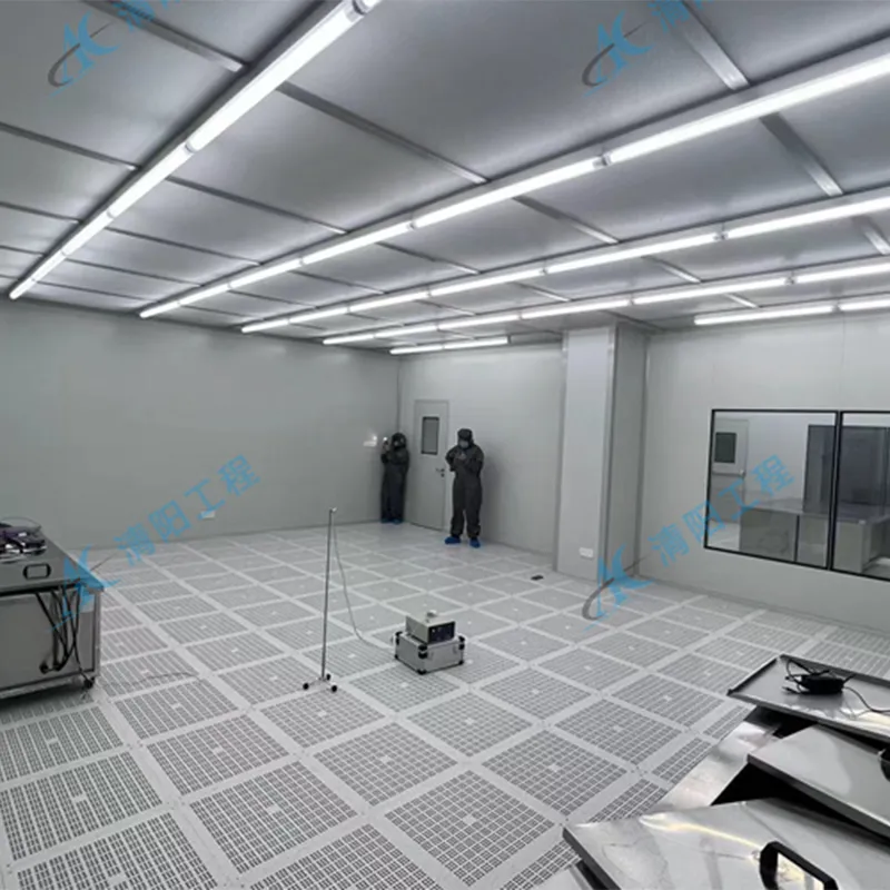 Проект очистки чистых помещений класса 100 для полупроводниковых герметиков компании Jiangsu Huai'an (1)