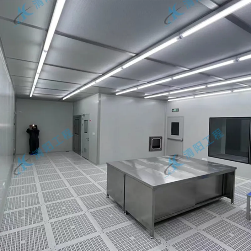 Проект очистки чистых помещений класса 100 для полупроводниковых герметиков компании Jiangsu Huai'an (2)