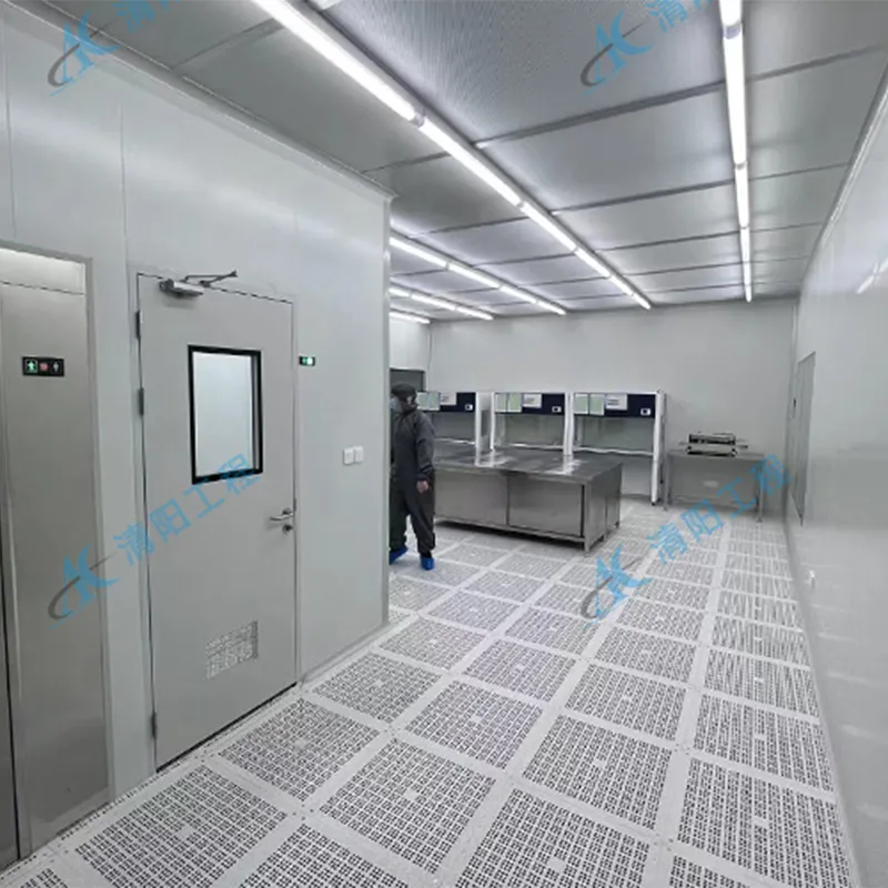 Проект очистки чистых помещений класса 100 для полупроводниковых герметиков компании Jiangsu Huai'an (4)