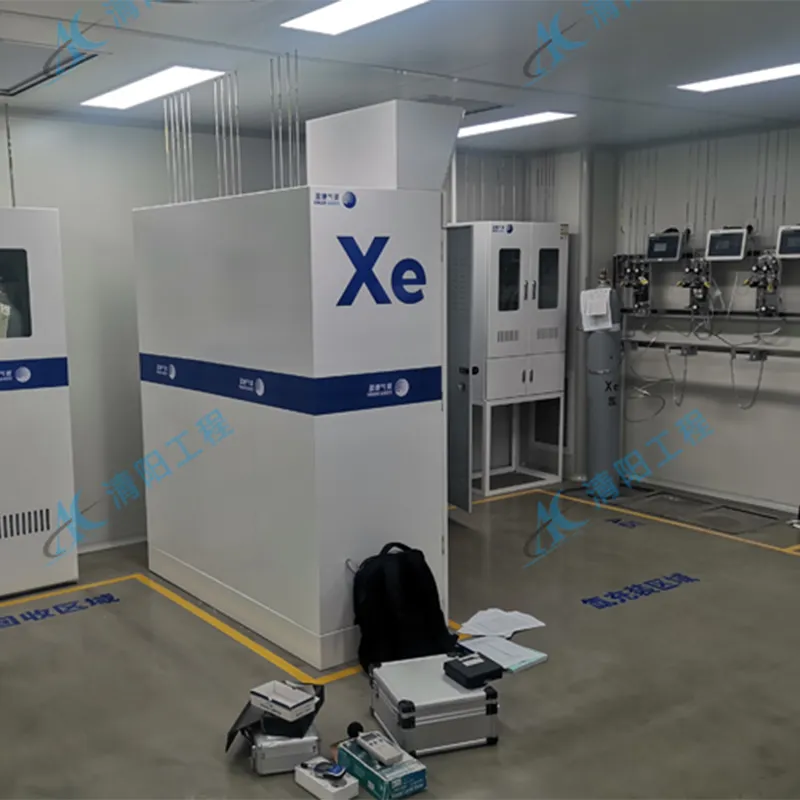 Проект по очистке газового помещения специального назначения класса 100 000 в Шанхае (2)