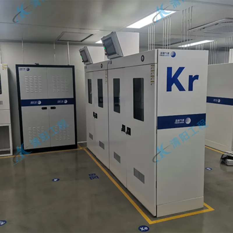 Проект по очистке газового помещения специального назначения класса 100 000 в Шанхае (4)