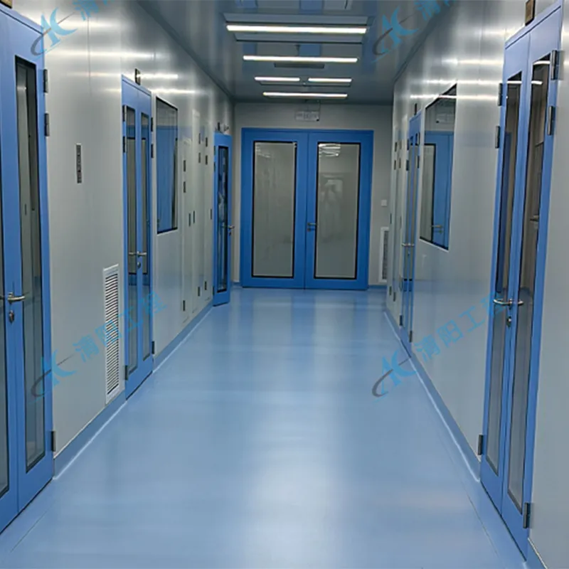 Проект создания чистой лаборатории класса 1000 в университете в Нанкине, провинция Цзянсу (4)