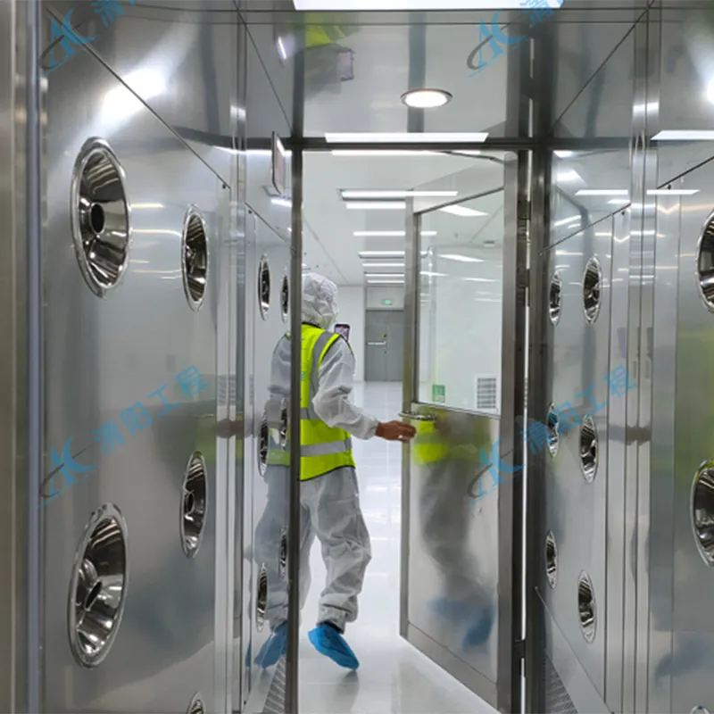 Проект чистого помещения для полупроводниковой промышленности компании Kunshan Mouxin (класс 1000) в провинции Цзянсу (3)