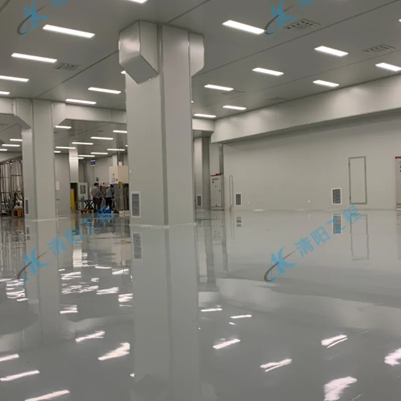 Проект чистого помещения класса 100 000 в городе Чжэцзян Пинху площадью 1000 кв. м (1)