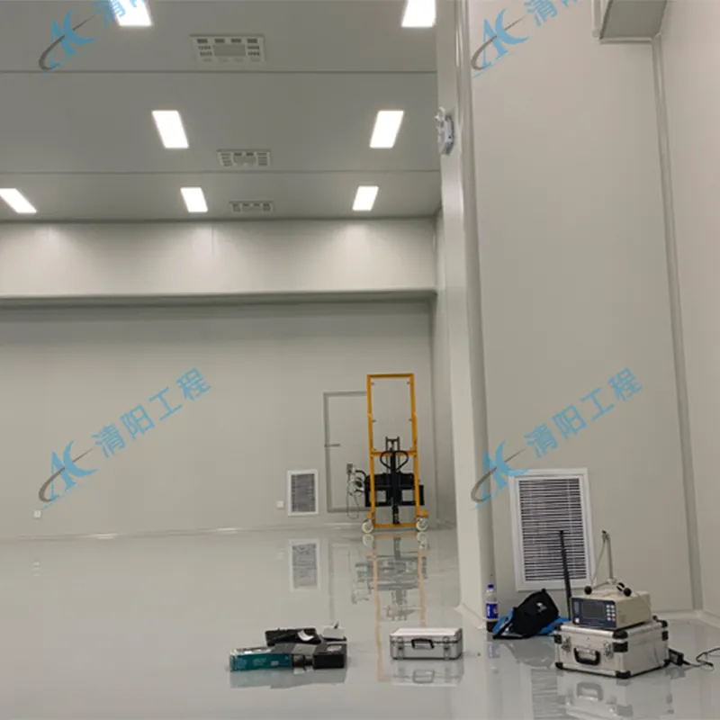 Проект чистого помещения класса 100 000 в городе Чжэцзян Пинху площадью 1000 кв. м (2)