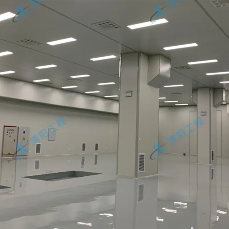 Проект чистого помещения класса 100 000 в городе Чжэцзян Пинху площадью 1000 кв. м (3)