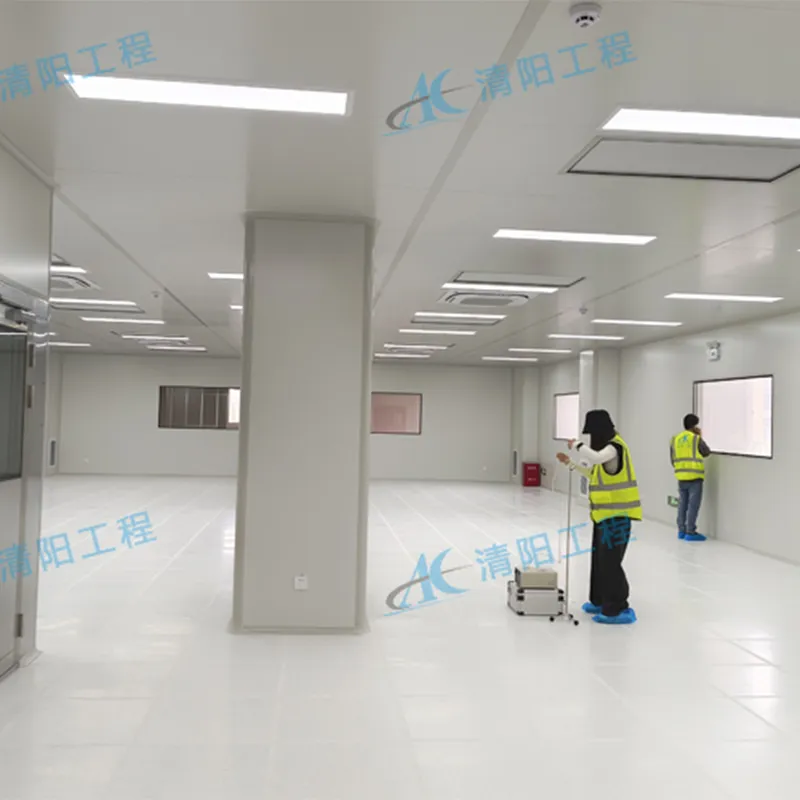 Проект чистого помещения класса 100 000 для оборудования 3D-печати в городе Чжэцзян, Фуян (2)