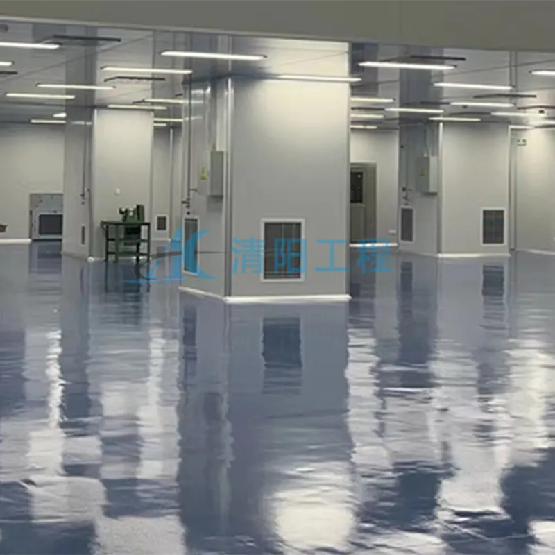 Проект чистой комнаты класса 10 000 для медицинских изделий в Шанхае (площадь 2200 кв. м), соответствующей стандартам GMP 