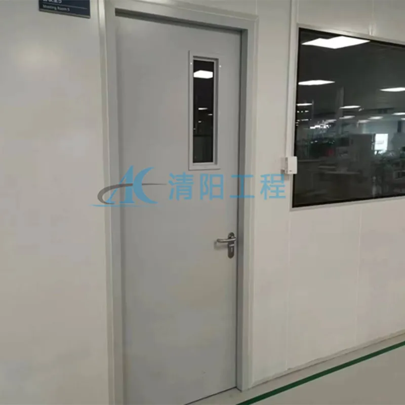 Проект чистой комнаты класса 10 000 для электроники в Шанхайском Цзядине (3)