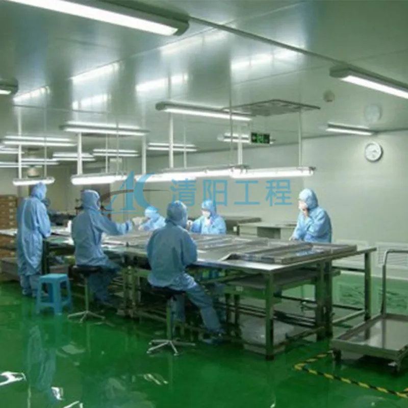 Проект чистых помещений класса C и D GMP для компании Shanghai Jixin Biotechnology Co., Ltd (2)