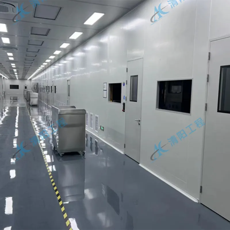 Чистое помещение класса 10 000 для производства автомобильных деталей в Цзянсу Хуайань (этап I) (1)