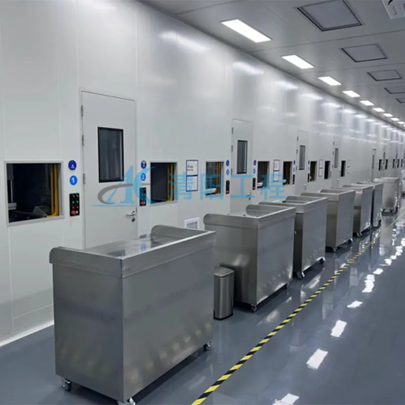 Чистое помещение класса 10 000 для производства автомобильных деталей в Цзянсу Хуайань (этап I) (4)