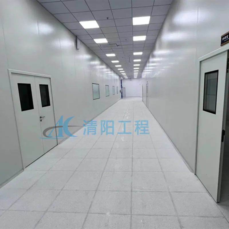 Чистое помещение класса 10 000 для производства электронных полупроводников в Наньтуне, провинция Цзянсу (1)